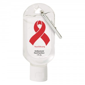 HIV/AIDS Red Ribbon Hand Sanitizer