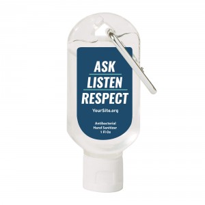 Ask Listen Respect Hand Sanitizer