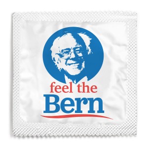 Bernie Sanders Condom - Feel The Bern