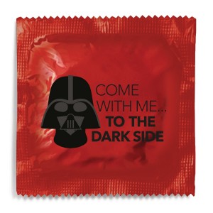 Come With Me To The Dark Side Condom