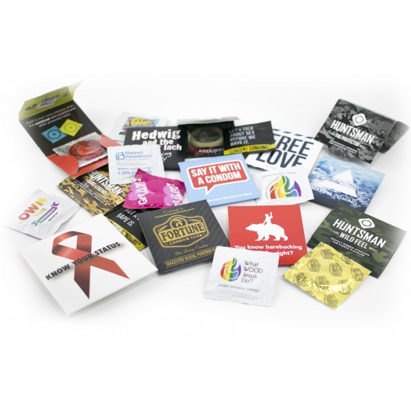 Sample Customized Condom Package