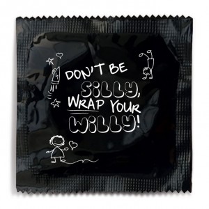 Don't Be Silly Wrap Your Willy Condom