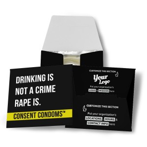 Drinking Is Not A Crime Condom Wallet