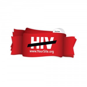 End HIV Sticker