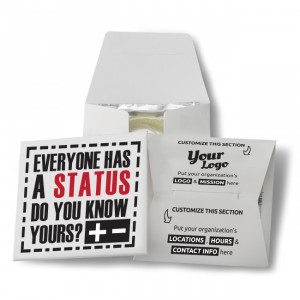 Everyone Has A Status, Do You Know Yours? Condom Wallet