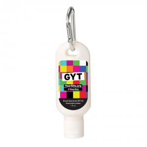 GYT Get Yourself Tested Sunscreen Carabiner