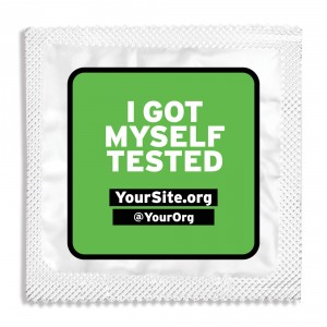 IGMT I Got Myself Tested Condom