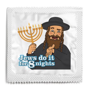 Jews Do It For 8 Nights Hanukkah Condom