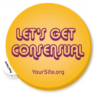 Let's Get Consensual Sticker