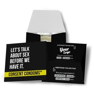 Lets Talk About Sex Condom Wallet