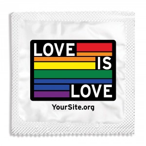 Love Is Love Gay Pride Condom