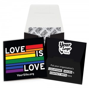 Love Is Love Gay Pride Condom Wallet