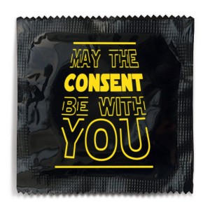 May The Consent Be With You Condom