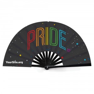 Pride Neon Snap Fan