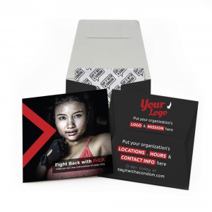 Fight Back Fight HIV Condom Wallet - Fight Back with PrEP