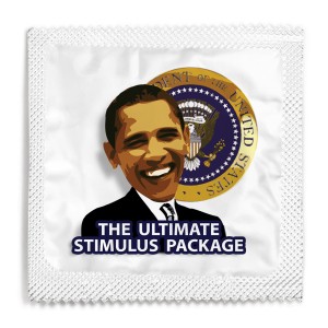 The Ultimate Stimulus Package Obama Condom