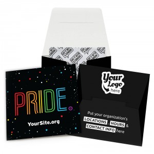 Gay Pride Neon Condom Wallet