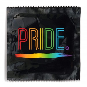Gay Pride Neon Condom