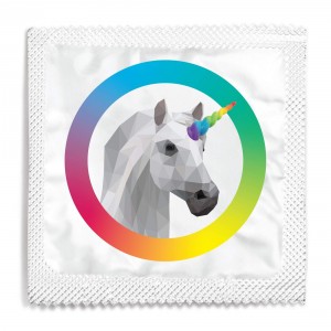 LGBT Pride Unicorn Condom