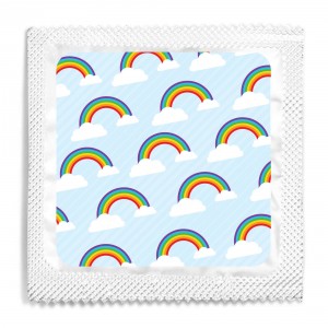 Pride Rainbow Condom