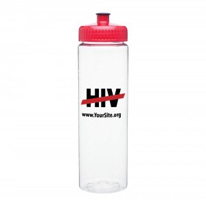 End HIV Water Bottle - Plastic