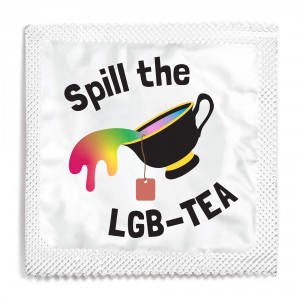 Spill The LGB-TEA Condom