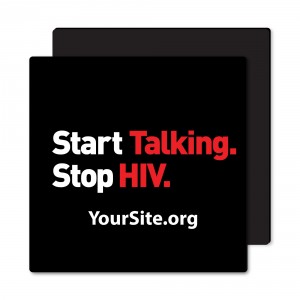 Start Talking Stop HIV Magnet