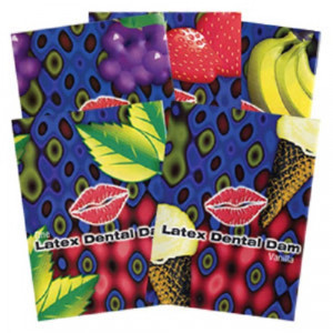 Trustex Assorted Flavored - Scented Latex Dental Dams