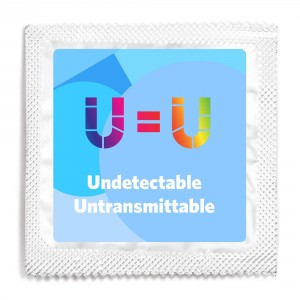 U=U LGBT Condom