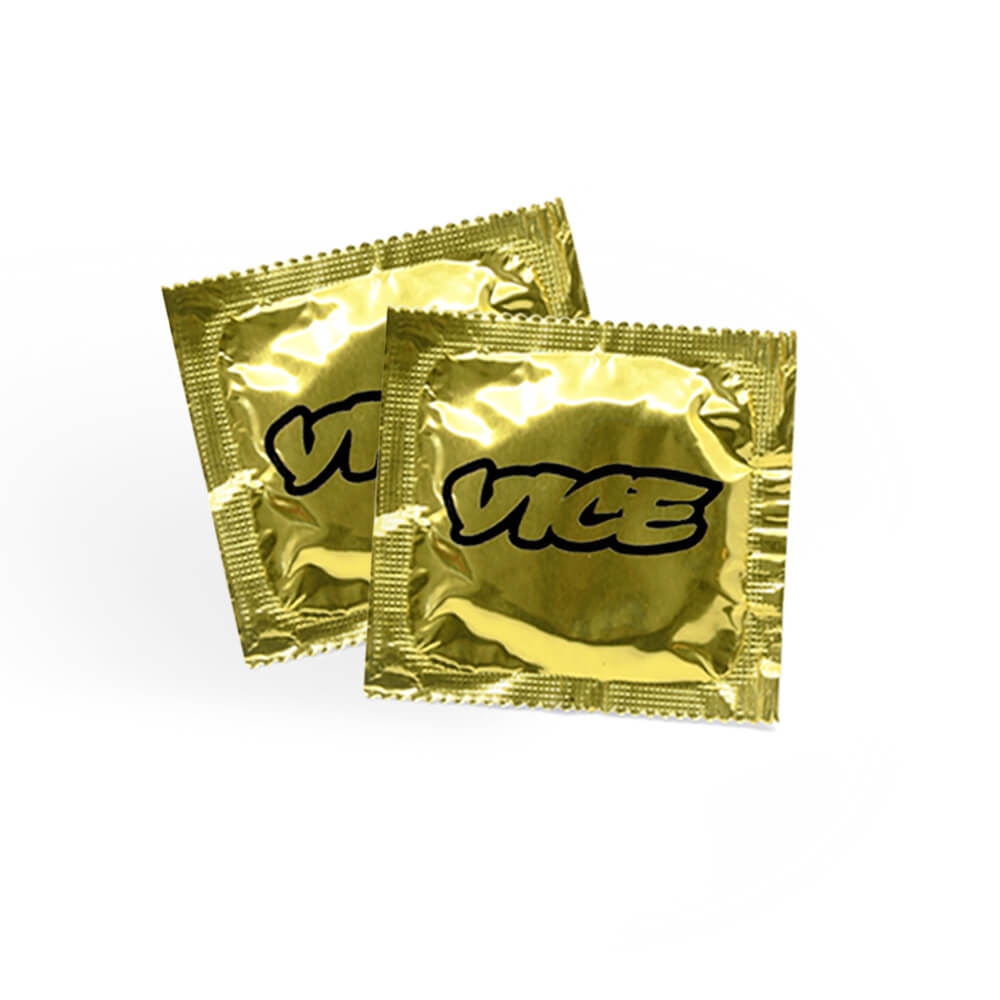 custom condom gold