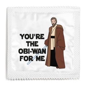 You're The Obi-Wan For Me Condom