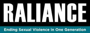 raliance ending sexual violence in one generation logo
